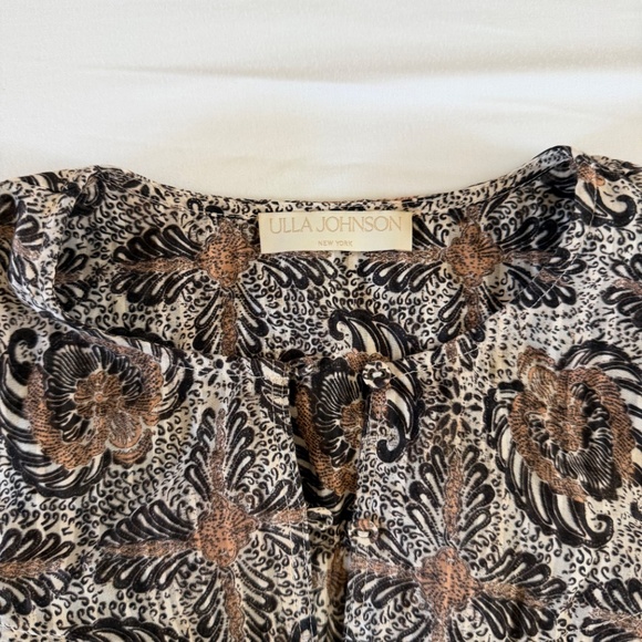 Ulla Johnson Paisley Top - Picture 2 of 3